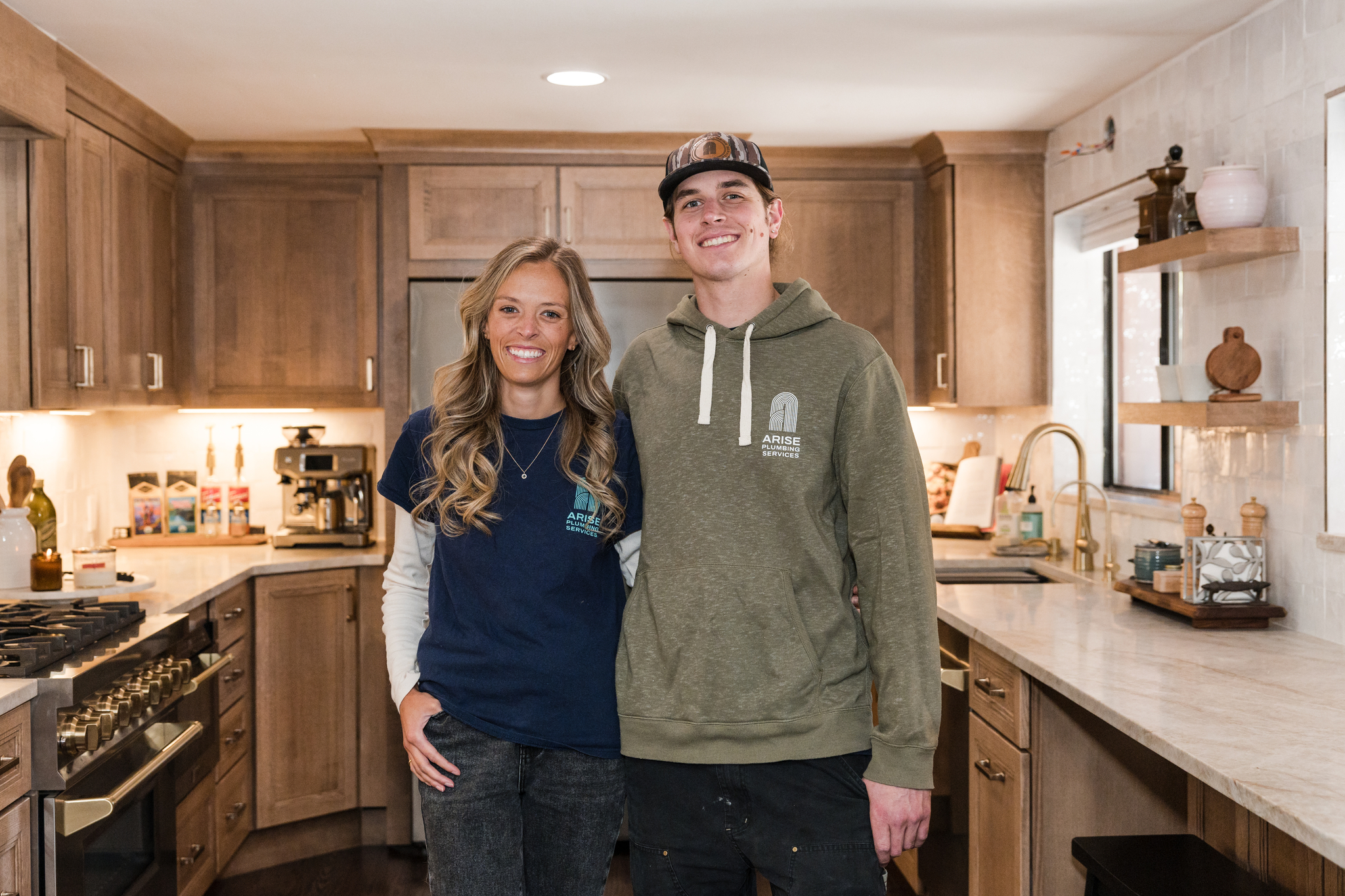 Owners of Arise Plumbing